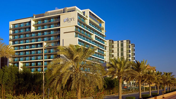 Aloft Palm Jumeirah.