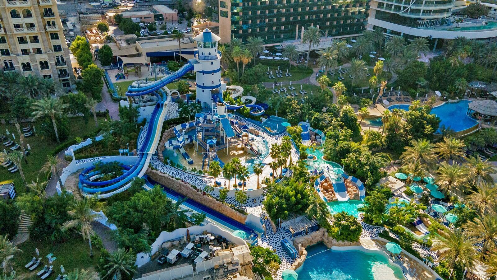 Le Meridien Mina Seyahi Resort and Waterpark.