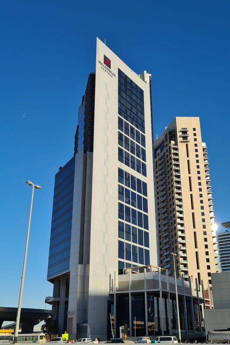 Millennium Central Downtown Dubai.
